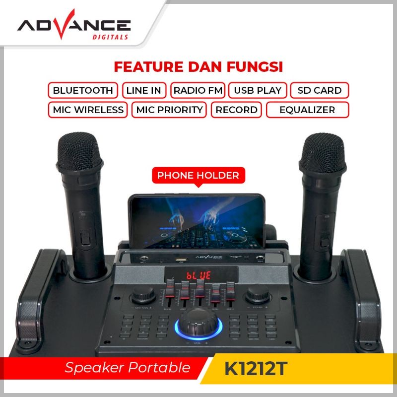 K1212T speaker advance