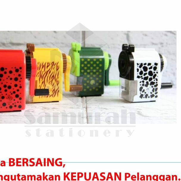 

❃ Rautan Meja Putar Joyko A-130 Savana / A 130 Serutan Table Sharpener - Hijau ✸