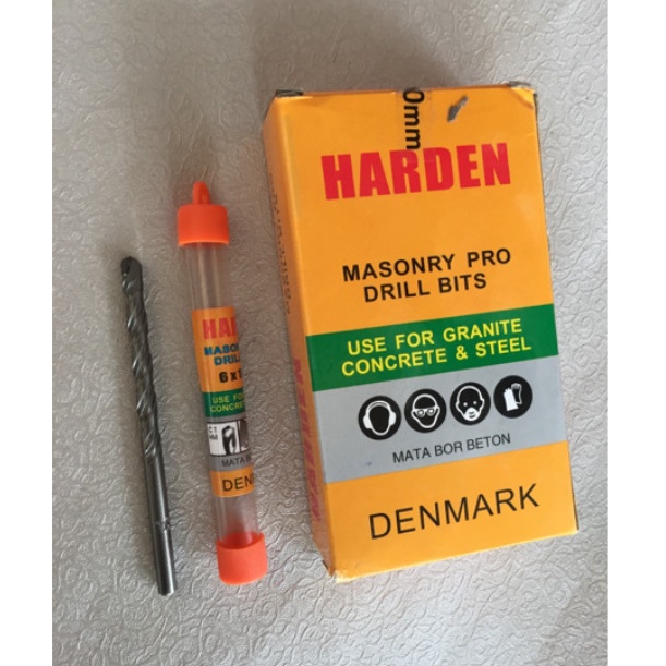 Mata Bor Beton tembok Granit Harden 5mm 6mm - BAJA, kuat, tajam 5 mm 6 mm