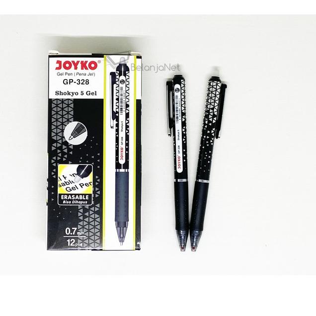 

Stok Banyak | IJDNI Pulpen Gel Joyko GP-328 Shokyo 5 0.7 mm Bisa Dihapus //Produk Keren