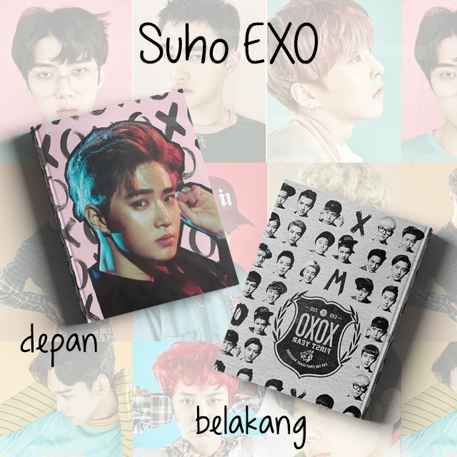 

Suho EXO/EXO/SUHO/buku/buku tulis/buku catatan/kpop/notebook/korea/korean