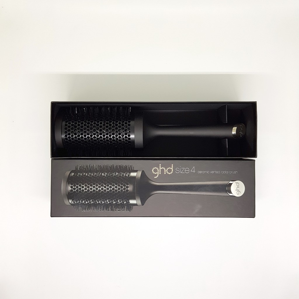 GHD Ceramic Vented Radial Brush Size 4 *NEW* Sisir Rambut Bulat Blowdry Hairdryer dalam kondisi baru