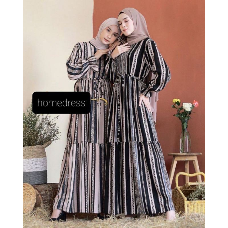 N̷o̷r̷m̷a̷l̷ R̷p̷,1̷4̷9̷,9̷9̷9̷ super jumbo &amp; standar HOME DRESS AZURA LUBNA MAXI DRESS