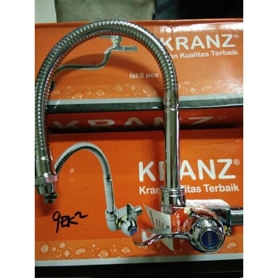 Kran Dapur Flexible Merk Kranz Kran Angsa Kran Bak Cuci Piring Shopee Indonesia