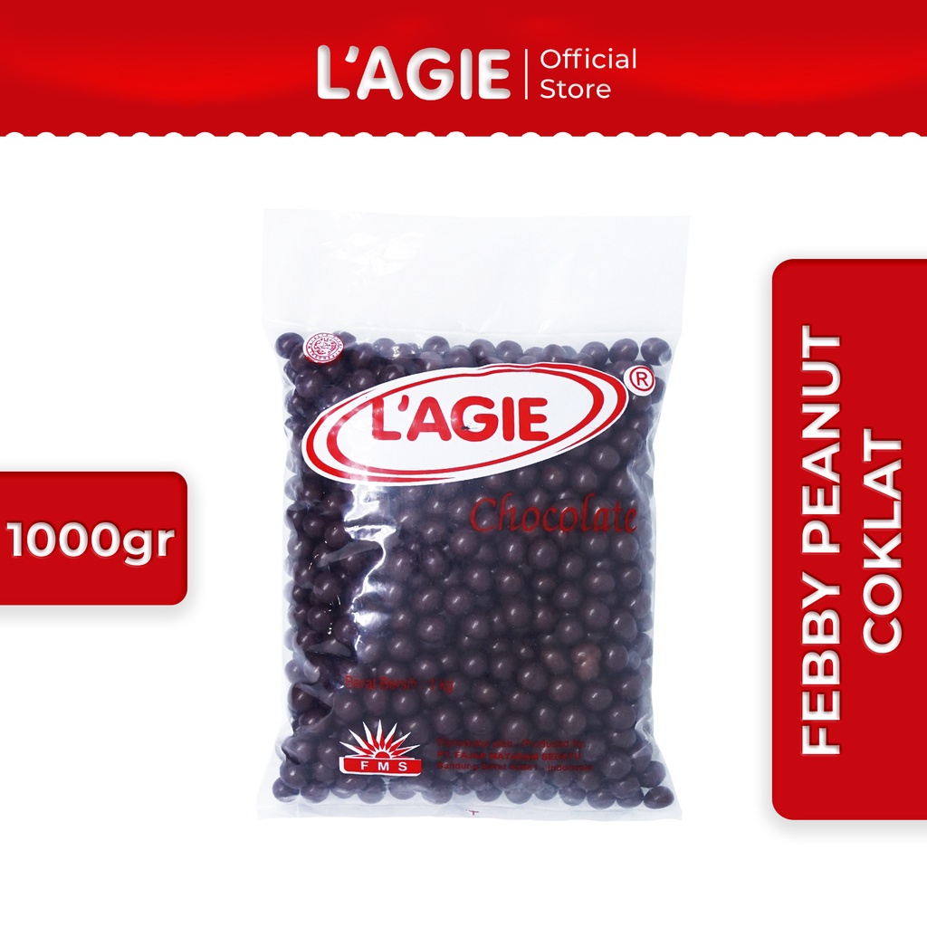 

Lagie Coklat Kiloan Kacang Tanah Febby Peanut Choc 1kg