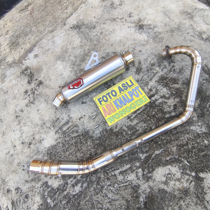 TERLARIS KNALPOT R9 JENONG CACING CBR150R CB150R OLD CB150R NEW GTR WRX GP5