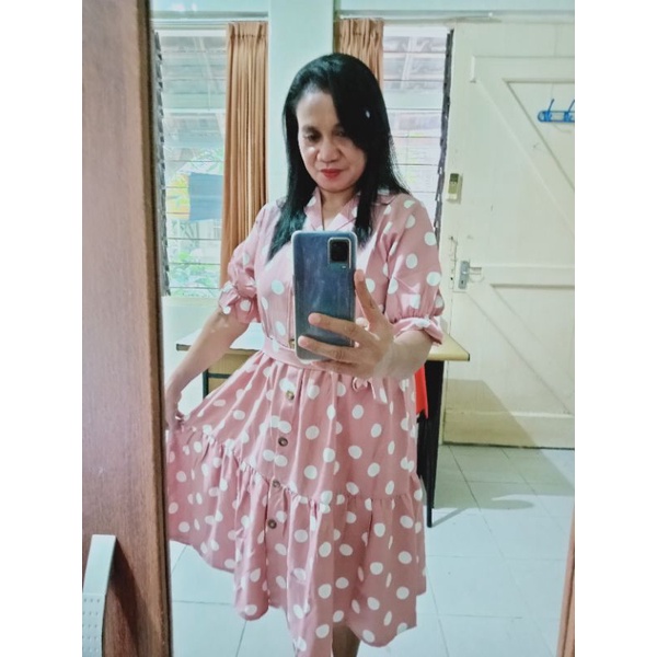 Dress sultan dress polkadot kekinian dress Korea