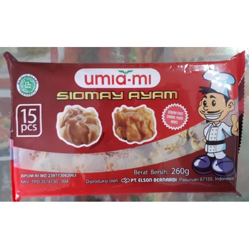 siomay umiami 260gr isi 15biji / siomay ayam frozen/umia-Mi