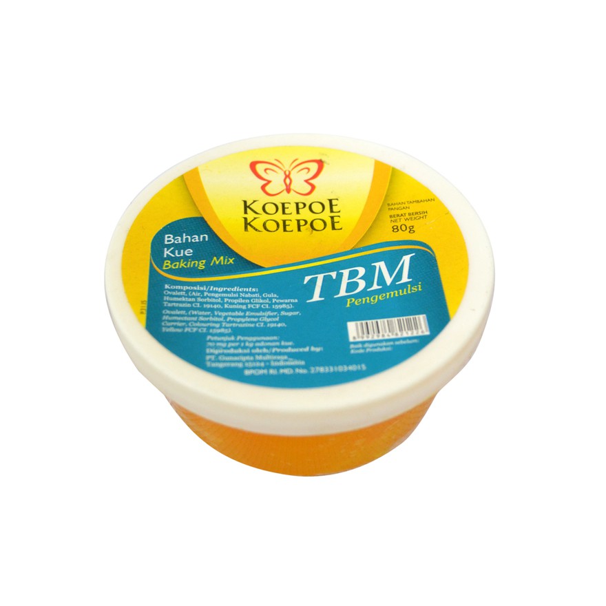 

TBM Emulsifier 80gr Cap Koepoe Koepoe