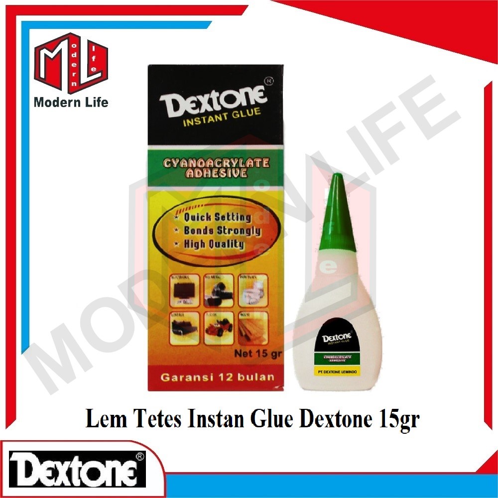 Lem Dexstone Powerglue Power Glue / Lem Tetes Dextone Korea Serbaguna ORIGINAL