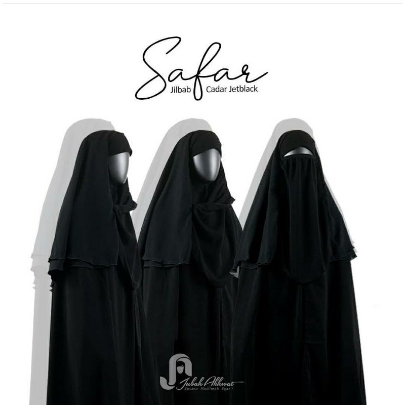 PRELOVED JILBAB SAFAR PURDAH by JubahAkhwat