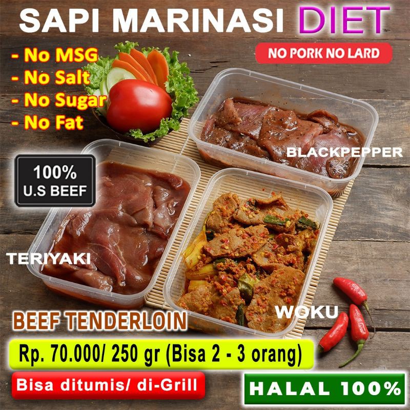 

TENDERLOIN MARINASI DIET