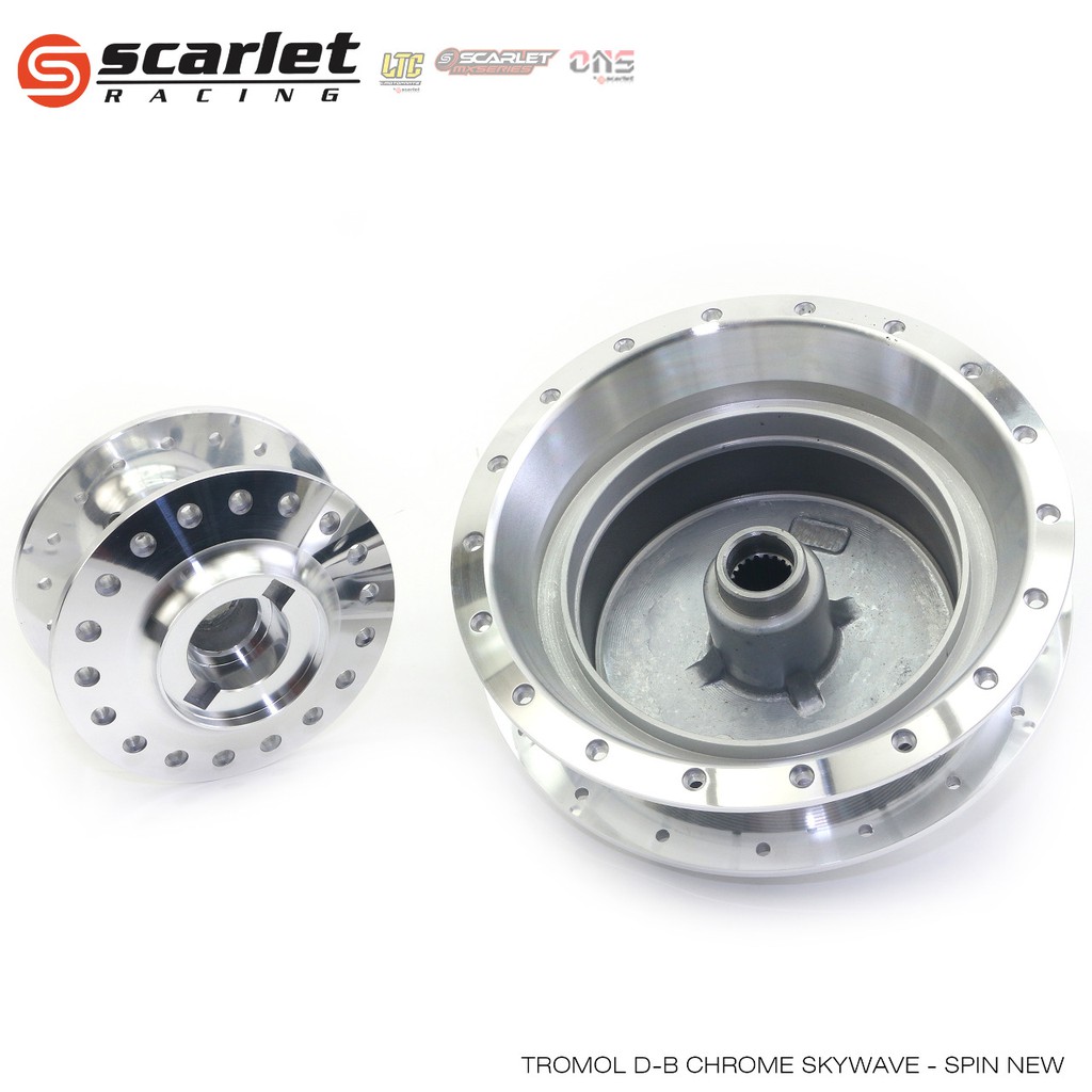 TROMOL DEPAN BELAKANG CHROME SKYWAVE/SPIN NEW