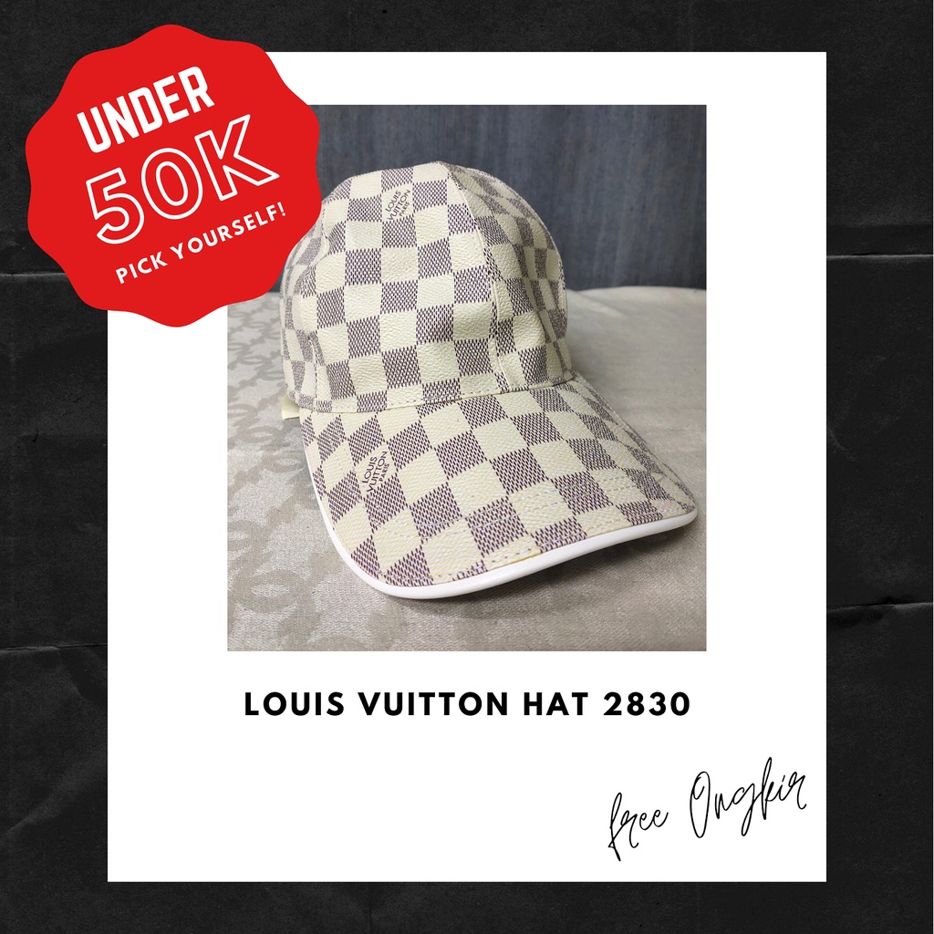 LV Hat 2830 #TOPI PRIA WANITA #TOPI BRANDED IMPORT #LOW DAMAGED