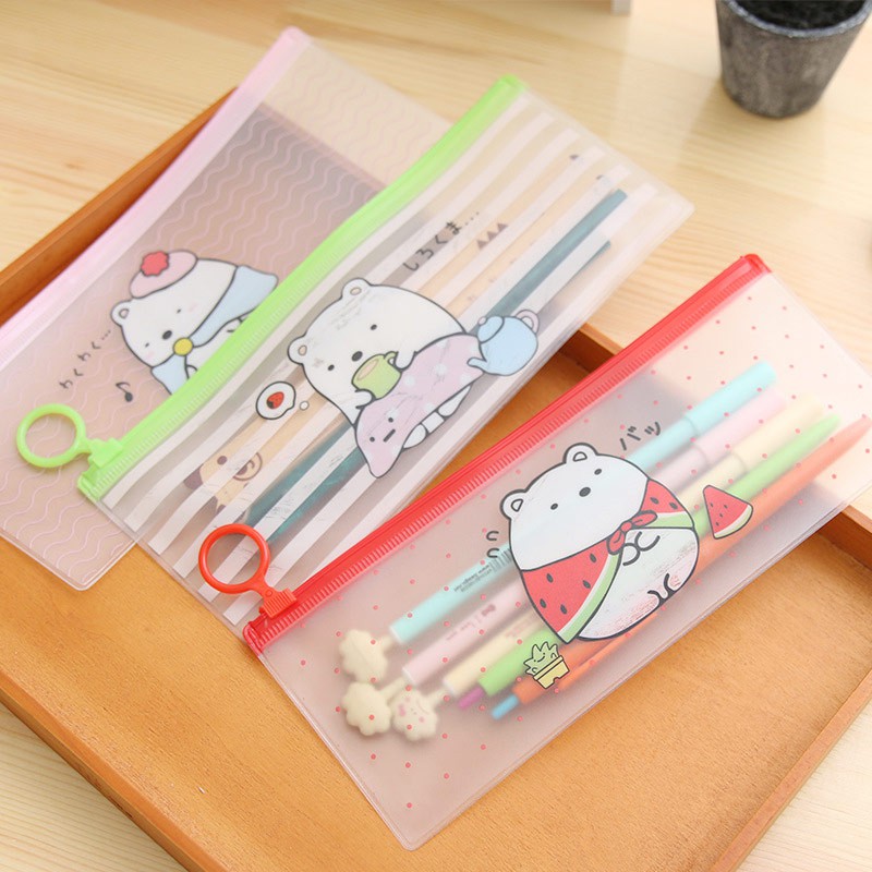 

Kotak Tempat Pensil Sumikko Gurashi Plastic Pencil Case Bahan Plastik