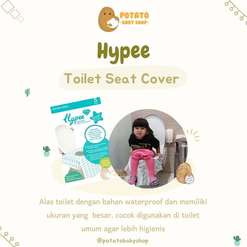 HYPEE DISPOSABLE TOILET SEAT COVER