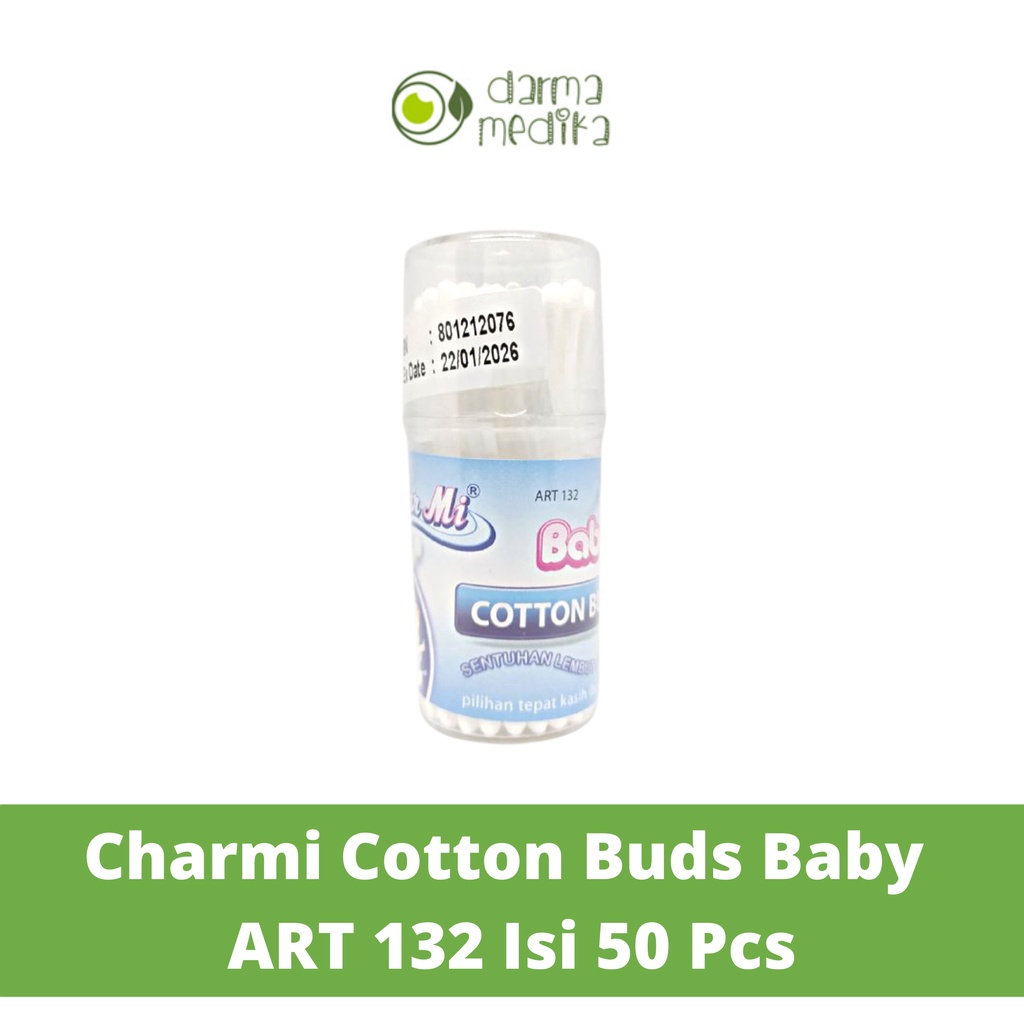 Charmi Baby Cotton Buds Art 132 isi 50pcs