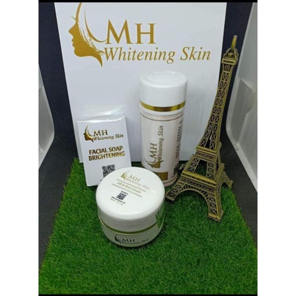 MH WHITENINGSKIN BPOM RI PAKET BASIC ALL IN ONE CREAM