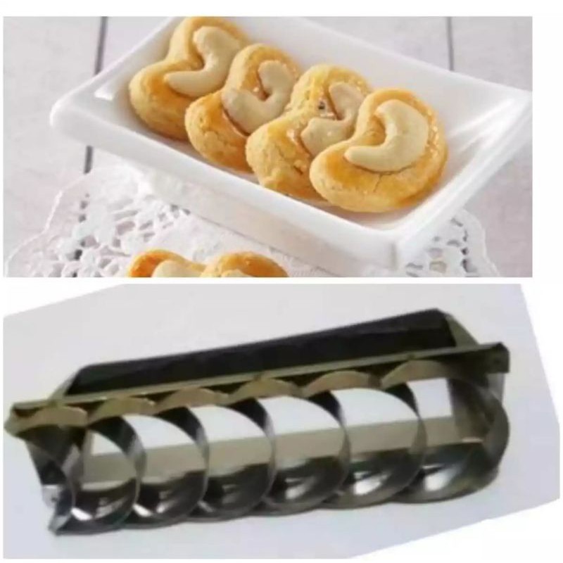 Cetakan Kue Kastengel Gagang Stainless / Cetakan Kue Putri Saju/ Cetakan Kue Nastar