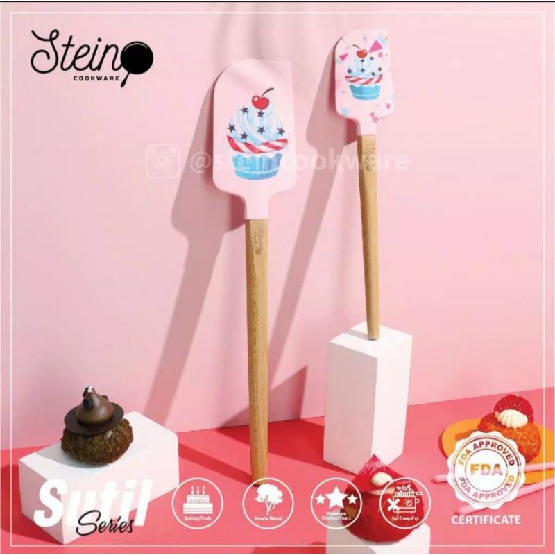 stein cookware spatula donut/fryday muffin/flaminggo ( large &amp; medium )