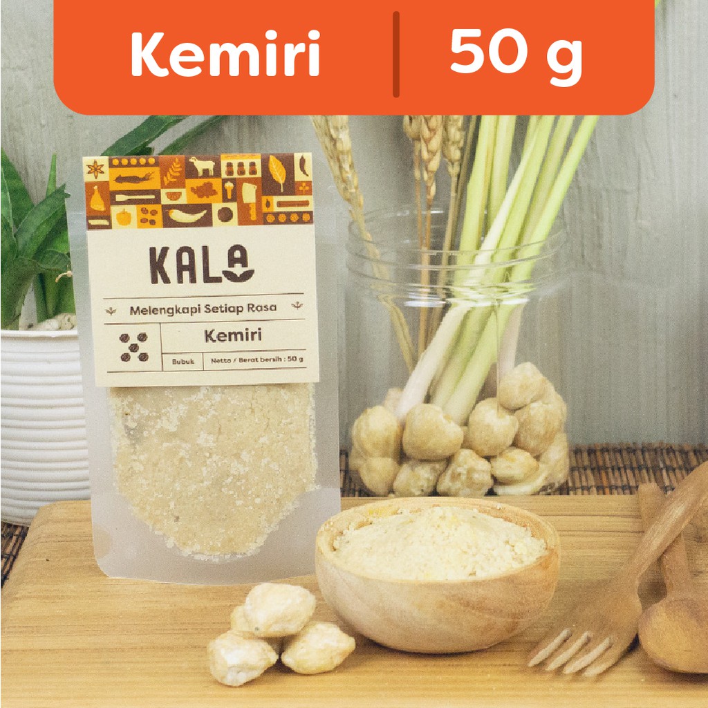 

Kemiri Bubuk 50 gram Bumbu bubuk Murni