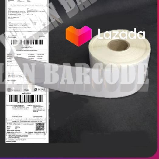 

✵ LABEL PENGIRIMAN MARKET PLACE E-COMMERCE 100X46 M - CONTINUES THERMAL ➲