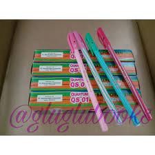 

12 pcs ballpoint / Pen Standard Quantum Qs-01 Harga Pelajar