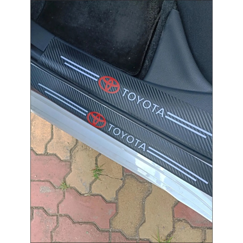 Stiker Pelindung Bumper Belakang Mobil Bahan Carbon fiber Untuk Hyundai Solaris ix35 i20 i30 i40 Tucson Accent Santa Fe