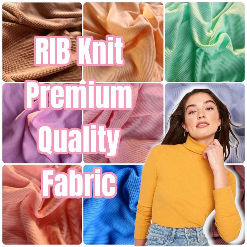 KAIN RIB KNIT PREMIUM QUALITY FABRIC