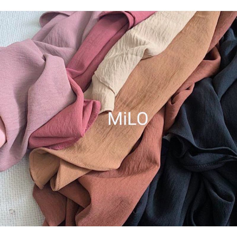 hijab segi empat bella lasser cut / bella polycotton