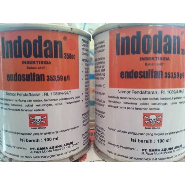 Insektisida Indodan 350EC 100ml Endosulfan 353,59gl bkn tiodan akodan