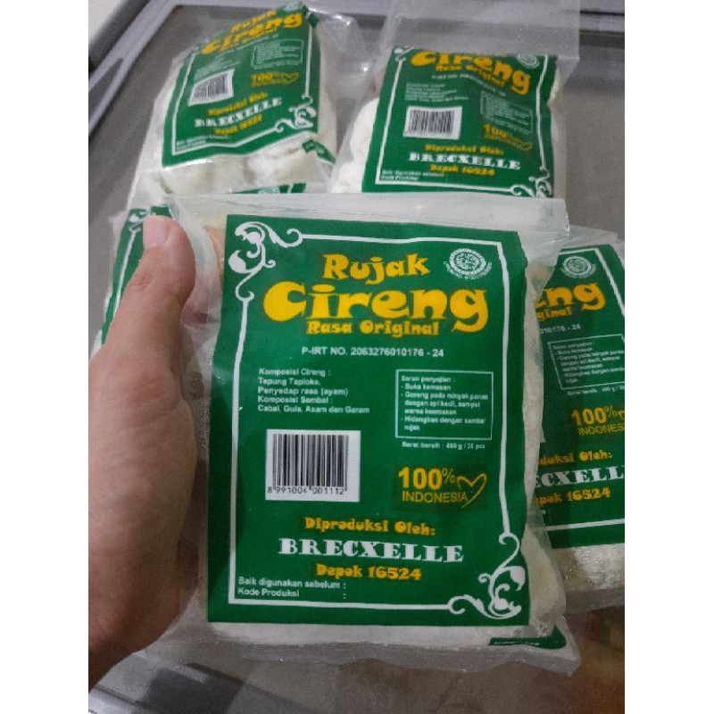 

Rujak Cireng Brecxelle ORIGINAL Frozen Food Bojonggede Cibinong Pabuaran Citayam