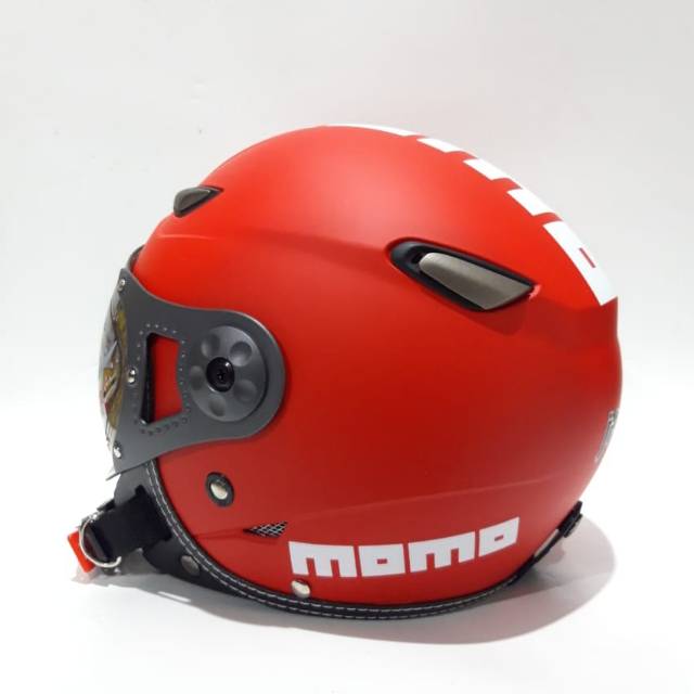 Helm  Momo jpn Pilot Merah Dof