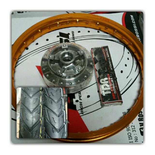 Velg vixion depan plus ban