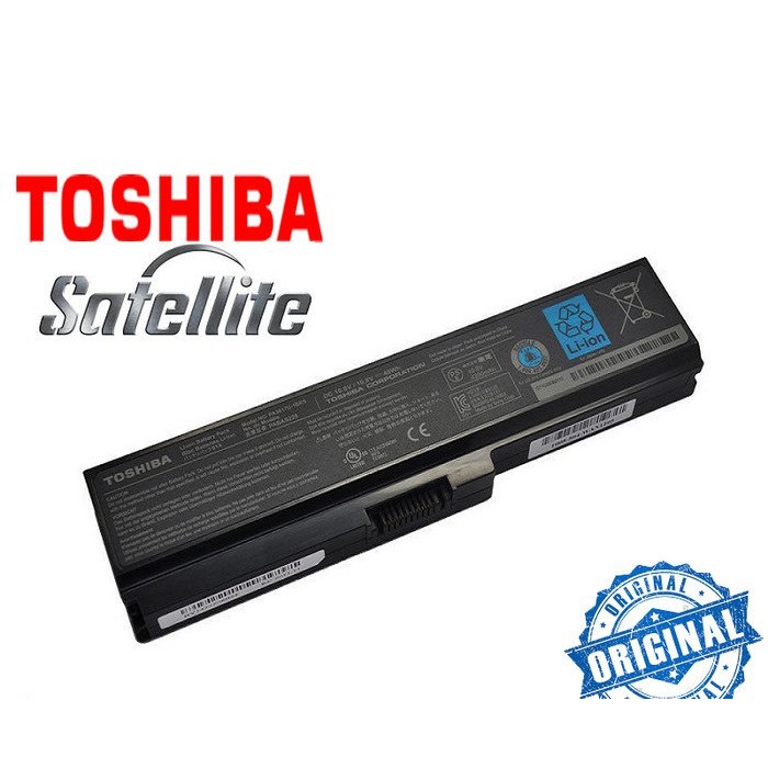 Baterai Laptop Original Toshiba Satellite L630 L635 L640 L645 L735 L745 C600 C635 C640 PA3817U-1BRS