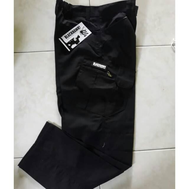 Celana tactical blackhawk Hitam TERMURAH SHOPEE!!