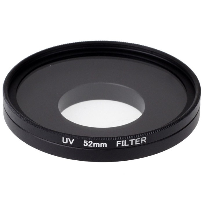 UV Filter Lens lensa 52mm 52 mm Cap Pelindung Tutup Lensa Xiaomi Yi