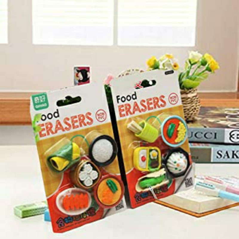 

Penghapus Karakter Lucu/Penghapus 3D Karakter/Food Erasers/Ocean Erasers/Cookie Erasers