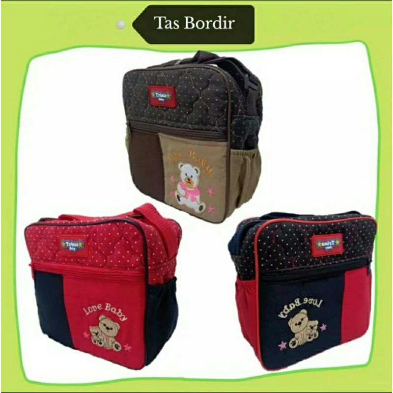 TAS BAYI KECIL / TAS SAKU BORDIR / TAS TRINA BABY