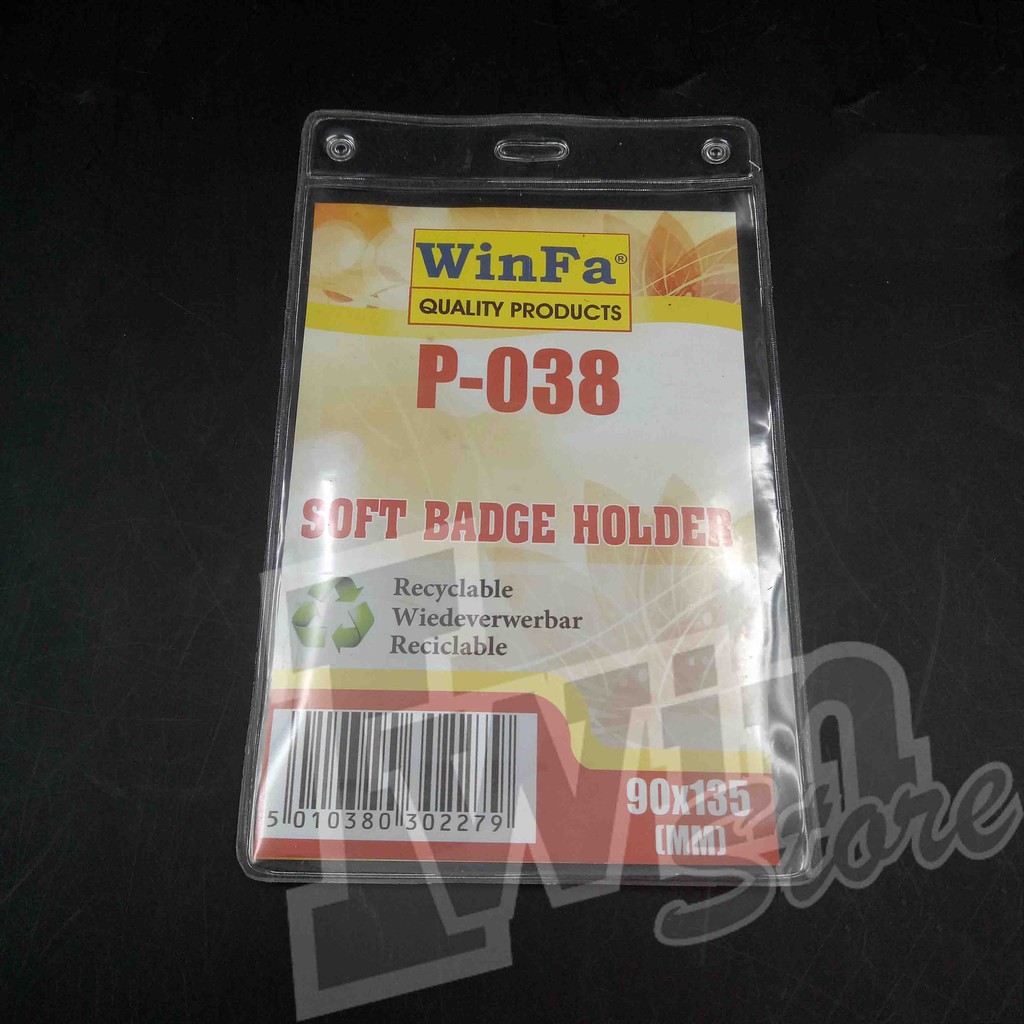 

Plastik ID card (90x135mm) Vertical isi 100 pcs