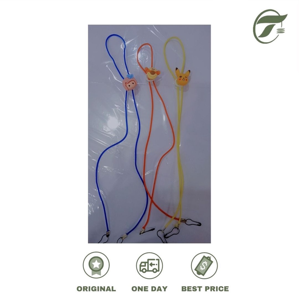 

TALI /GANTUNGAN MASKER ELASTIS + TOMBOL SERUT CLAY KARAKTER
