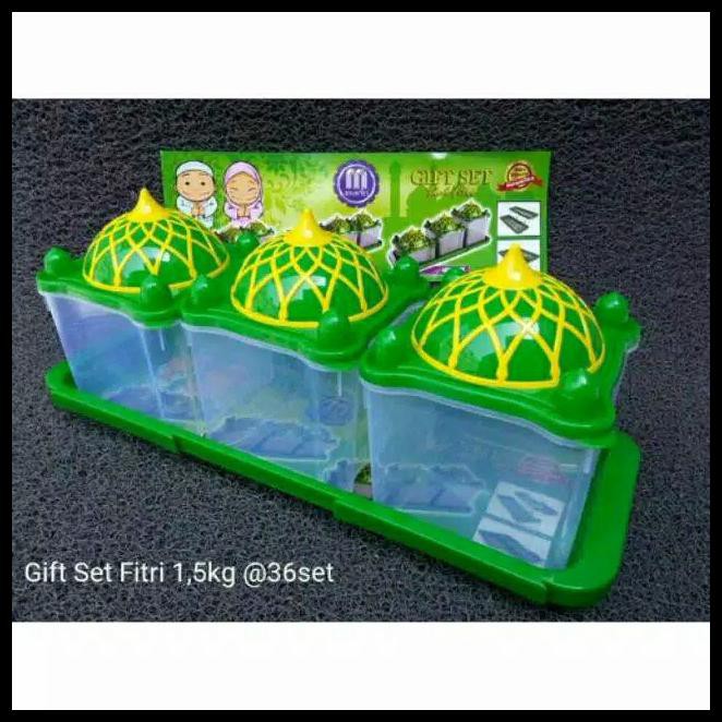 

Toples Lebaran Kubah Mesjid Gift Set Idul Fitri Isi 3 Pcs
