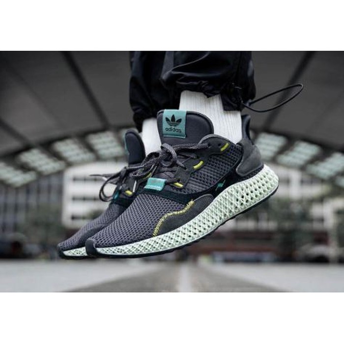 Sepatu Adidas Consortium ZX 4000 4D Carbon Premium Original