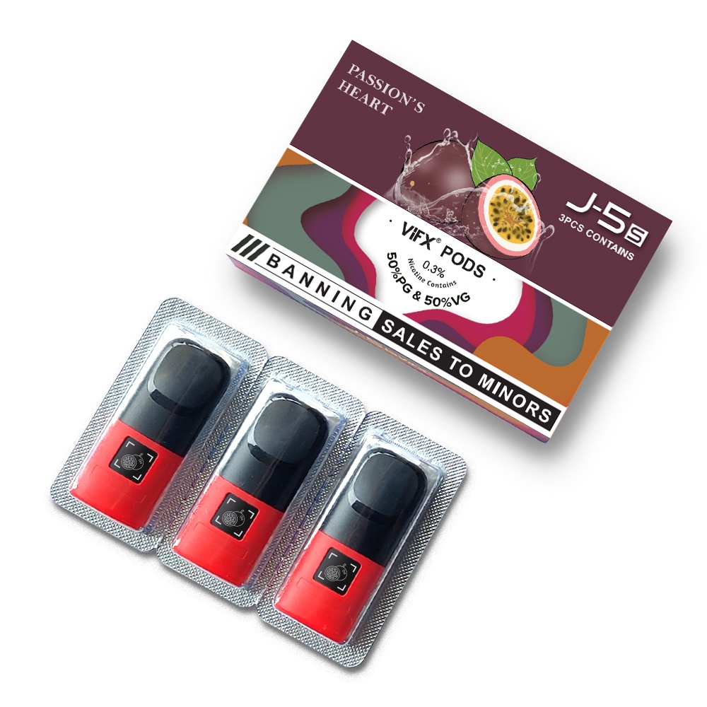 ViFX Mint Flavour Catridge Pods All Flavours Compitable RELX Infinity Essential Phantom - All Flavors 1 Pack Isi 3 Pods
