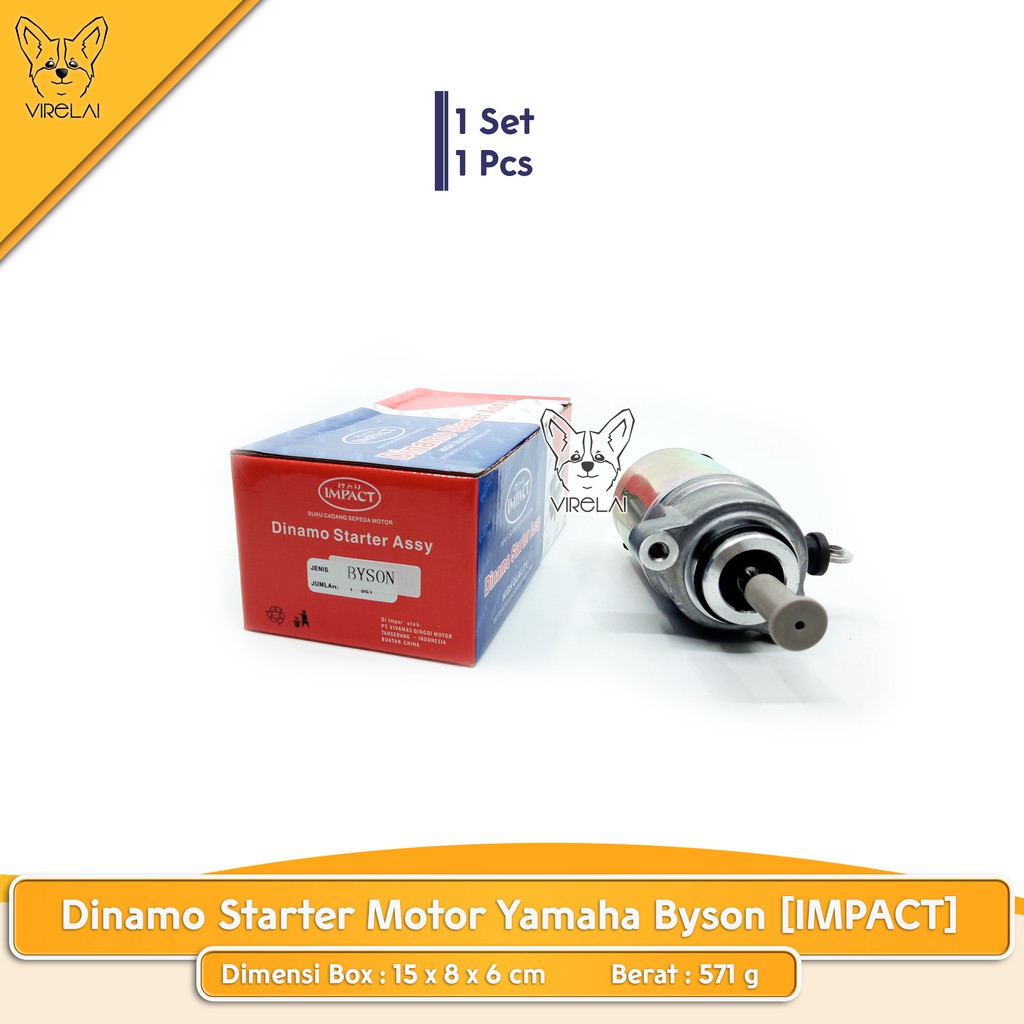 Dinamo Starter motor Byson [Impact]