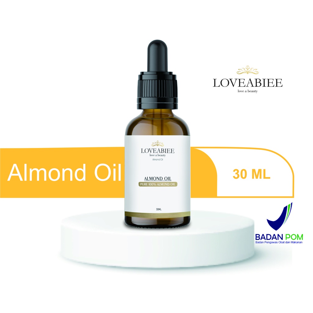 Almond Oil 30ml Acne Serum Face Skin Oil Faceoil  glowing bekas jerawat radang menenangkan kemerahan