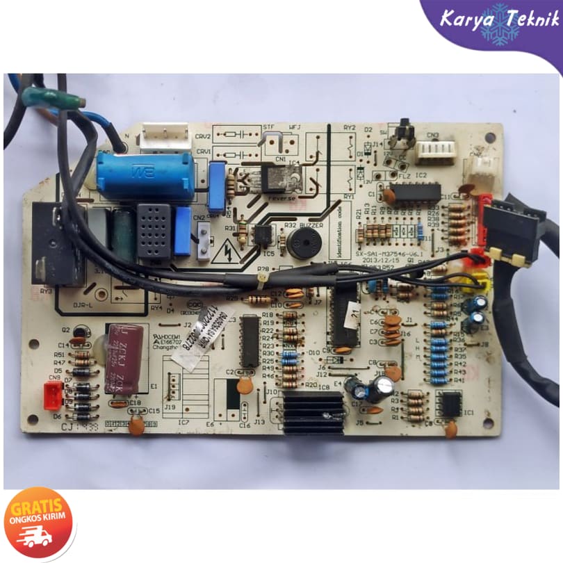 PCB MODUL AC TCL MIDEA AUX SANKEN CHANGZHOU E166702 ORI
