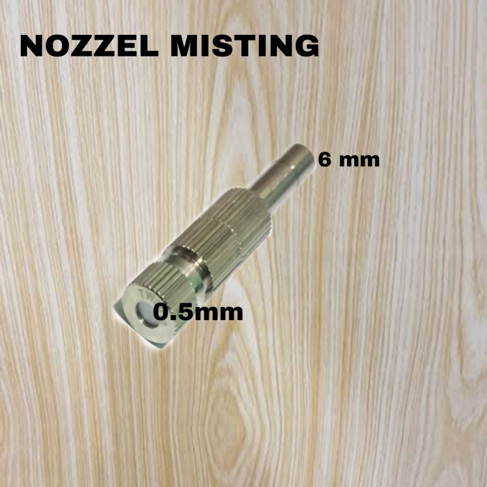 NOZZLE MISTING / NOZEL KABUT DENGAN FILTER 0.5 MM / MISTING