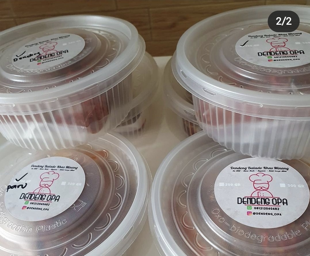 Bowl Ecorasa Ramah Lingkungan Oxium Ebl-500 (100 Pcs)