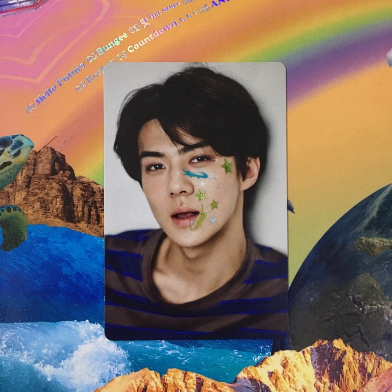 photocard pc sehun exo season greeting 2016